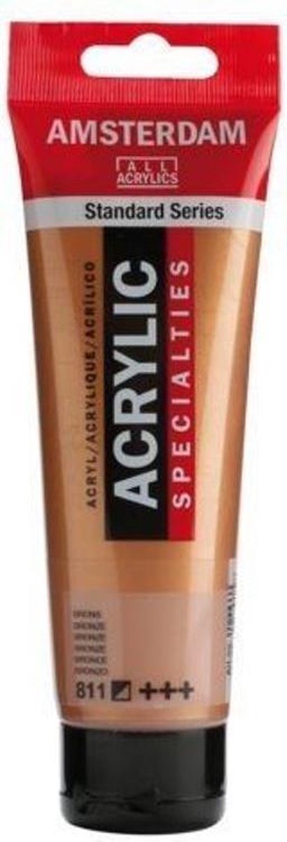 Peinture acrylique Amsterdam, tube de 120 ml, bronze 3 pièces