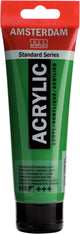 Tube de peinture acrylique série standard Amsterdam 120 ml lumière verte permanente 618