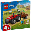 LEGO LEGO CITY 60461 Tracteur rouge avec remorque et mouton