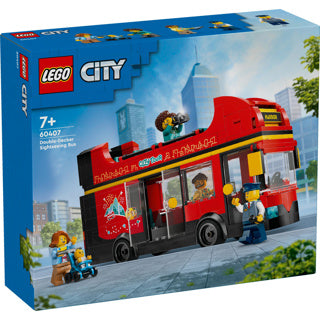 LEGO LEGO CITY 60407 TOURIST ROUGE DOUBLE RED