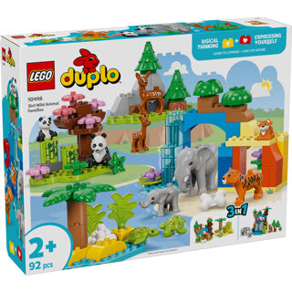LEGO LEGO DUPLO TOWN 10446 3-en-1 Familles de Wild Dieren