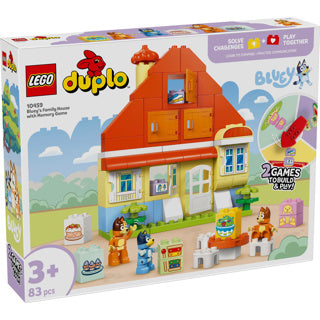 Lego Duplo 10459 Huis Van Bluey et sa famille avec jeu de mémoire