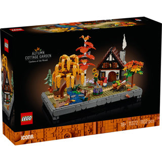 Lego 11372 icônes jardin d'automne avec chalet