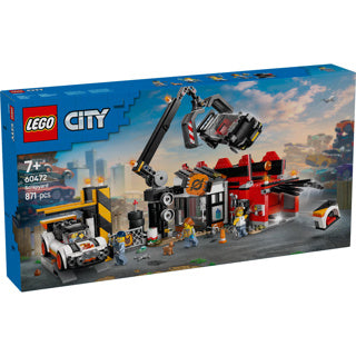 Lego Lego City 60472 Schrooper avec des voitures
