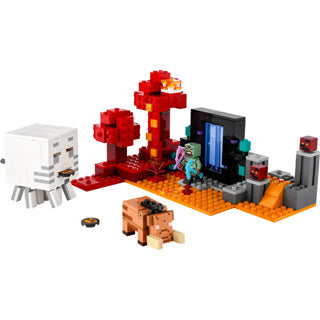 LEGO LEGO Minecraft 21255 Ambuscade sur le portail Nether