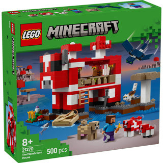 LEGO LEGO Minecraft 21270 The Mooshroom House