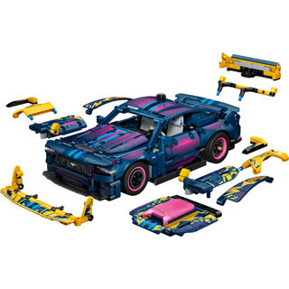 Lego technic personnalisable ford mustang gt voiture jouets pour enfants et décoration 42236