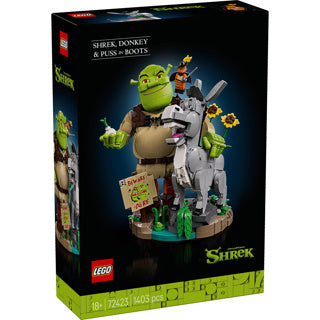 Lego ® Shrek : Shrek, l'âne et le chat botté - 72423