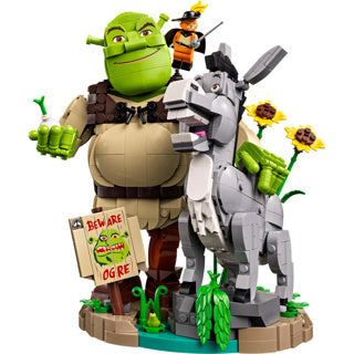 Lego ® Shrek : Shrek, l'âne et le chat botté - 72423