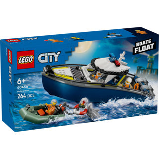 LEGO 60456 City Police Pursuit avec un bateau de police