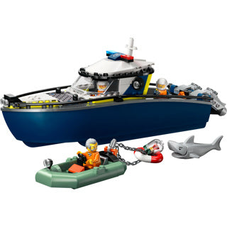 LEGO 60456 City Police Pursuit avec un bateau de police