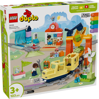 LEGO LEGO DUPLO VILLE 10428 Grand train de quartier interactif
