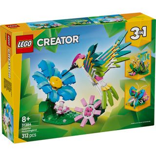Lego Creator 31384 animaux sauvages : colibri coloré