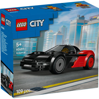 Lego city grands véhicules 60486 ev supercar | 2 pièces