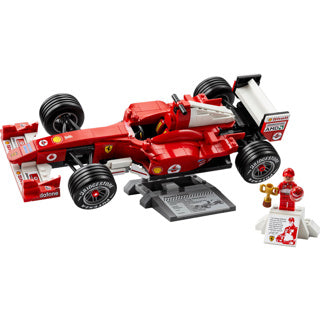Icônes Lego 11375 Ferrari F2004 et Michael Schumacher