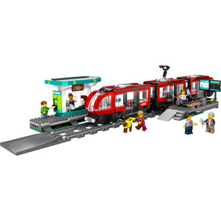 LEGO LEGO CITY 60423 Stadstram and Station
