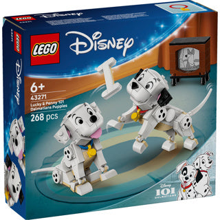 Disney Lego 43271 Classic Lucky and Penny de 101 Dalmatiens