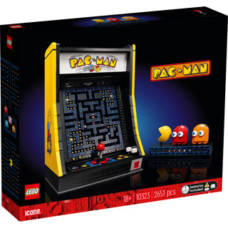 Icônes Lego - jouets de construction d'arcade pac-man (10323)