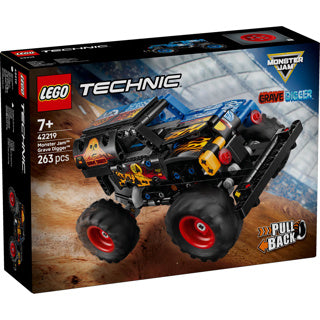 Lego Technic 42219 Monster Jam Grave Digger Feu et Glace
