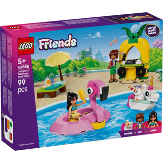 LEGO 42658 AMIS PARTINE PAOL AVEC FLAMINGO ET UNICORN
