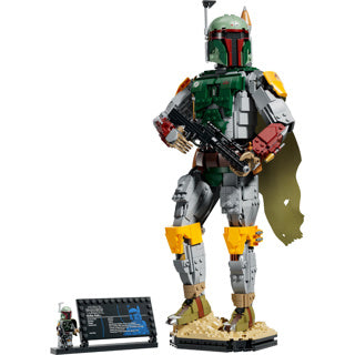Kit de construction Lego Star Wars Boba Fett pour adultes et décoration 75455