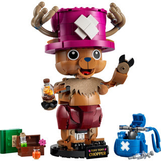 Lego une pièce tony tony chopper une pièce merch, jouets pirate pour enfants 75643