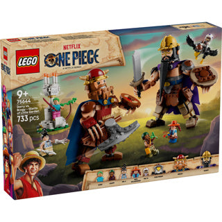 Lego une pièce Dorry contre Brogy-géants de petits jouets pirates pour enfants 75644