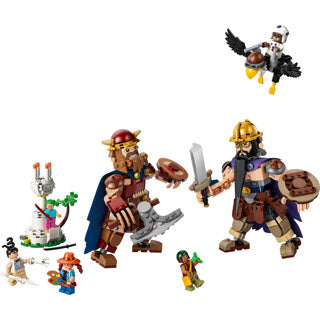 Lego une pièce Dorry contre Brogy-géants de petits jouets pirates pour enfants 75644