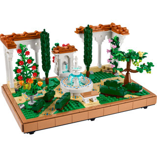Icônes LEGO LEGO 10359 Jardin avec fontaine