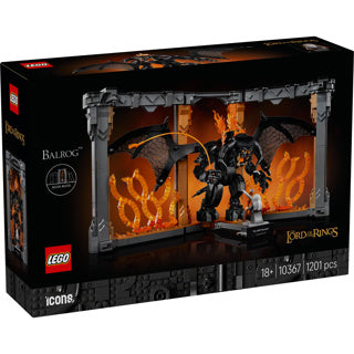 Icônes LEGO 10367 Book Stond le seigneur des anneaux Balrog