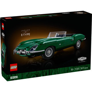 Icônes Lego Jaguar E-Type - Voiture de sport classique - 11381