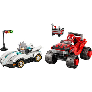Lego Sonic 77118 La voiture de Silvers contre le camion monstre de Knuckles