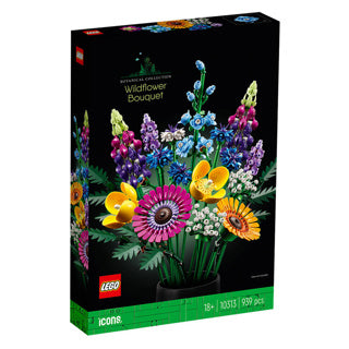Bouquet LEGO LEGO 10313 avec des fleurs sauvages