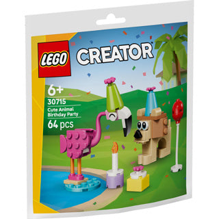 Lego 30715 sac d'anniversaire animal mignon | 10 pièces