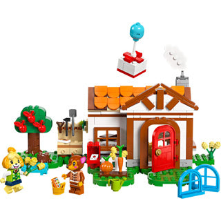 Lego Lego Animal Crossing 77049 Isabelle sur les visiteurs
