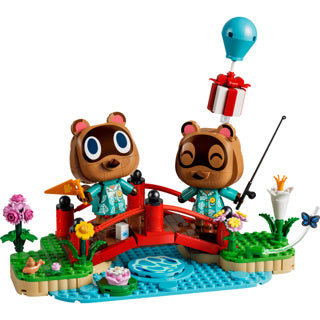 Lego animal traversant le jour de congé avec Timmy et Tommy, jouets pour enfants 77059