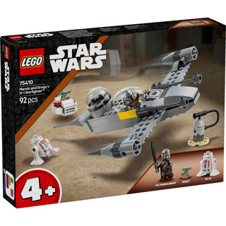 LEGO LEGO Star Wars 75410 Mando et Grogu's N-1 Starfighter