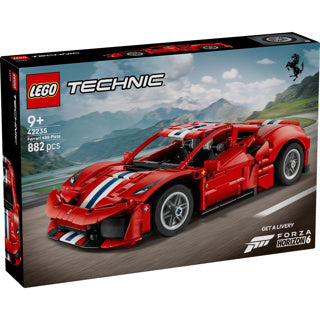 Lego technic ferrari 488 pista voiture jouets pour enfants et décoration 42235