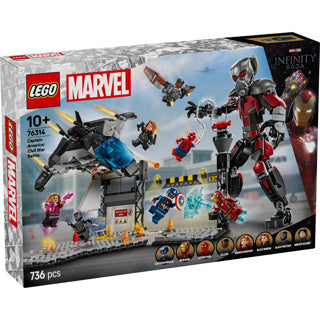 LEGO LEGO Super Heroes 76314 Captain America Civil War Action Scene