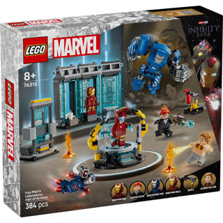 LEGO 76315 Super Heroes Marvel Iron Mans Laboratoire: Salle de harnais