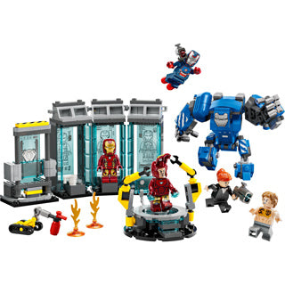 LEGO 76315 Super Heroes Marvel Iron Mans Laboratoire: Salle de harnais