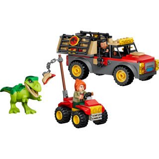 Lego monde jurassique jeune t. rex camion de transport jouets dinosaures pour enfants à partir de 4 ans 77978