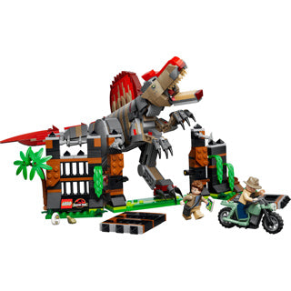 Jouets Lego Jurassic World Spinosaurus Escape Dinosaur pour enfants 77982