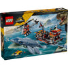 Lego Jurassic World Mosasaurus Boat Attack Dinosaur Jouets pour enfants 77983