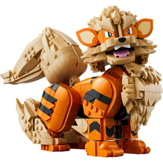 Lego Pokémon - Kit de construction de figurines d'animaux Pokémon Arcanine pour adultes et décoration de la maison - 72160