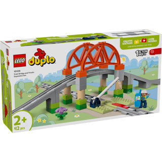 LEGO LEGO DUPLO TOWN 10426 TRAIN BRIDE et Rails Expansion Set