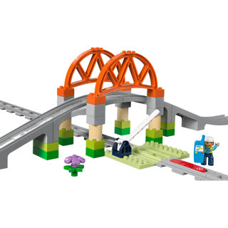 LEGO LEGO DUPLO TOWN 10426 TRAIN BRIDE et Rails Expansion Set