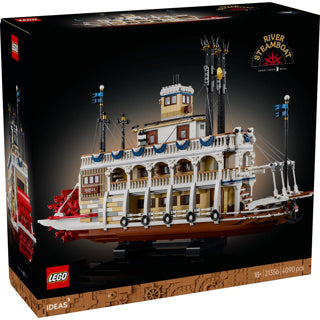 Kit de construction de bateau à vapeur Lego ideas pour adultes - 21356