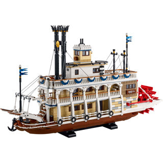 Kit de construction de bateau à vapeur Lego ideas pour adultes - 21356