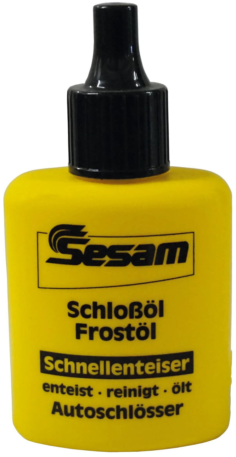 Dégivreur de serrure de porte sésame schloss- und frostöl serrures et frostoel 50ml